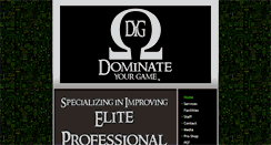 Desktop Screenshot of dominateyourgame.com