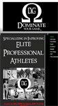 Mobile Screenshot of dominateyourgame.com